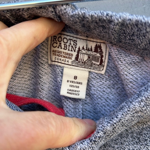 Roots Salt and Pepper Sweatpants, size 8 - Picture 5 of 7